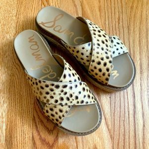 Sam Edelman platform sandals